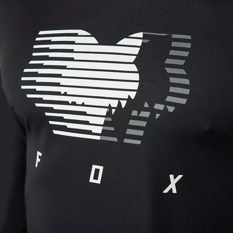 Fox Racing Ranger Dayto Long Sleeve Jersey in Black-3